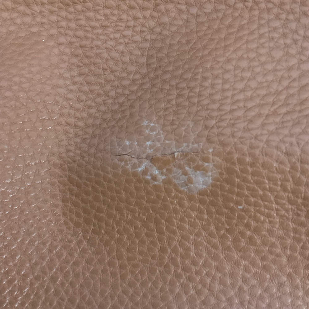 Jose Hess Faux Leather Madison Avenue Mocha Dual Strap Bag; Snap Front Pocket - Picture 15 of 15